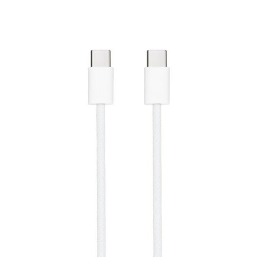 Cable USB 2.0 Tipo-C Nanocable 10.01.6001-CO/ USB Tipo-C Macho - USB Tipo-C Macho/ Hasta 60W/ 480Mbps/ 1m/ Blanco