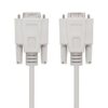 Cable Serie RS232 Nanocable 10.14.0203/ DB9 Macho - DB9 Hembra/ 3m/ Beige