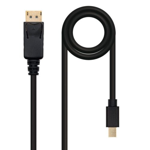 art_nan-cab20102015202402_1-1 Cable Mini DisplayPort Nanocable 10.15.2402/ Mini DisplayPort Macho - DisplayPort Macho/ 2m/ Negro