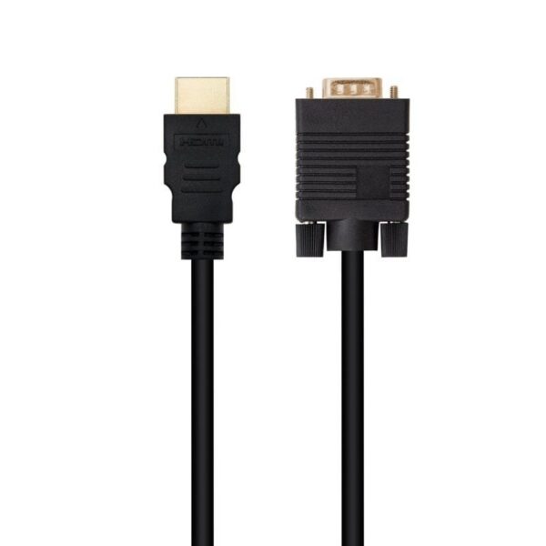 art_nan-cab20102015204348_2 Cable Conversor Nanocable 10.15.4348/ HDMI Macho - VGA Macho/ 1.8m/ Negro