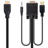 art_nan-cab20102015204612_1 Cable Conversor Nanocable 10.15.4612/ HDMI Macho - VGA Macho/ Jack 3.5 Macho/ USB Macho/ 1.8m/ Negro