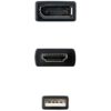 art_nan-cab20102016200205_2 Cable Conversor Nanocable 10.16.0205/ HDMI Macho - DisplayPort Hembra/ 20cm/ Negro