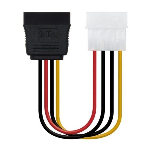 art_nan-cab20102019200205-oem_1-1 Cable de Alimentación SATA Nanocable 10.19.0205-OEM/ Molex Macho - SATA Hembra/ 16cm