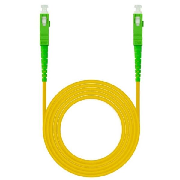 Cable de Fibra Óptica G657A2 Nanocable 10.20.0005/ LSZH/ 5m/ Amarillo
