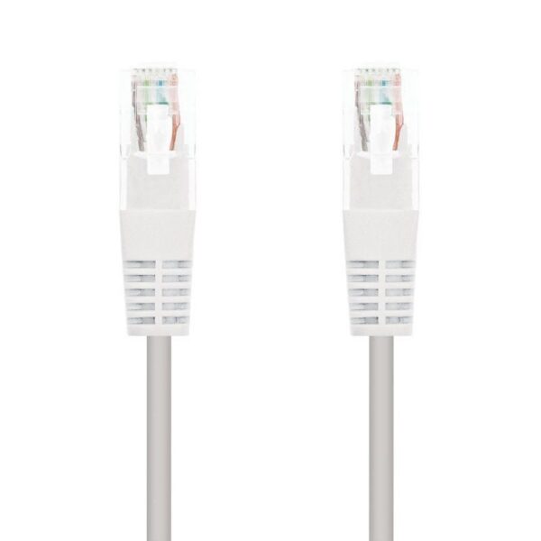 Cable de Red RJ45 UTP Nanocable 10.20.0102-W Cat.5e/ 2m/ Blanco