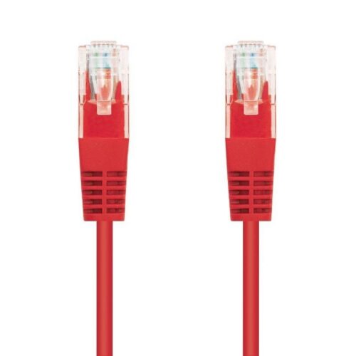 art_nan-cab20102020200400-l25-r_1-1 Cable de Red RJ45 UTP Nanocable 10.20.0400-L25-R Cat.6/ 25cm/ Rojo