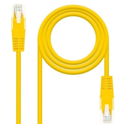 art_nan-cab20102020200400-l3020y_1-1 Cable de Red RJ45 UTP Nanocable 10.20.0400-L30 Cat.6/ 30cm/ Amarillo