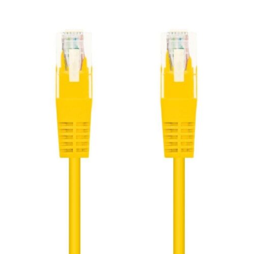 art_nan-cab20102020200400-y_1-1 Cable de Red RJ45 UTP Nanocable 10.20.0400-Y Cat.6/ 50cm/ Amarillo