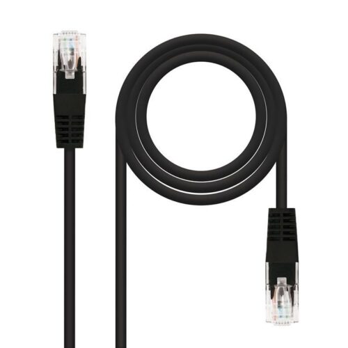 art_nan-cab20102020200401-bk_1-1 Cable de Red RJ45 UTP Nanocable 10.20.0401-BK/ Cat.6/ 1m/ Negro