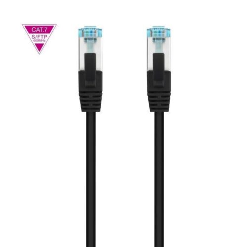 art_nan-cab20102020201701-bk_1-1 Cable de Red RJ45 SFTP Nanocable 10.20.1701-BK Cat.7/ 1m/ Negro