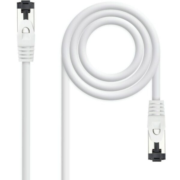 Cable de Red RJ45 SSTP Nanocable 10.20.2000-W Cat.8.1/ 50cm/ Blanco