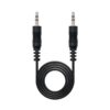 Cable Estéreo Nanocable 10.24.0105/ Jack 3.5 Macho - Jack 3.5 Macho/ 5m/ Negro