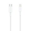 art_nan-cab20ligh20102010200602_2 Cable USB 2.0 Tipo-C Lightning Nanocable 10.10.0602/ USB Tipo-C Macho - Lightning Macho/ 2m/ Blanco
