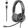 Auriculares NGS VOX605 USB-C/ con Micrófono/ USB Tipo-C/ Negros