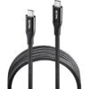 art_ngs-cab20knot20240w-2_2 Cable USB 4.0 Tipo-C NGS KNOT/ USB Tipo-C Macho - USB Tipo-C Macho/ Hasta 240W/ 40Gbps/ 2m/ Negro