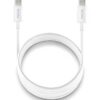 Cable USB 2.0 Tipo-C NGS ZYRO 60W-1/ USB Tipo-C Macho - USB Tipo-C Macho/ Hasta 60W/ 480Mbps/ 1m/ Blanco