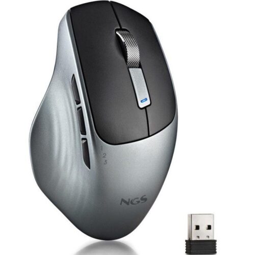 Ratón Inalámbrico NGS Lush-RB/ Hasta 1600 DPI