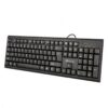 Teclado USB NGS Funky V3 - 12 Teclas Multimedia y Resistente a Derrames