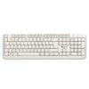 Teclado NGS Spike Blanco - 105 Teclas con Conexión USB