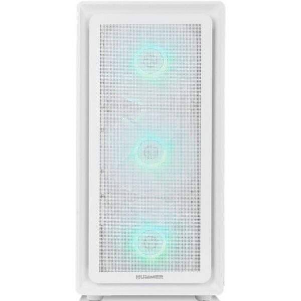 Caja Gaming Semitorre Nox Hummer AERO/ Blanco