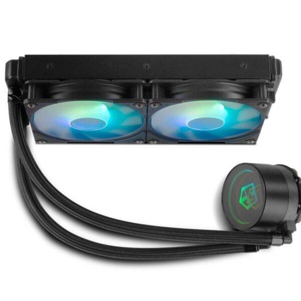 art_nox-ref20m24020argb20bk_2 Sistema de Refrigeración Líquida Nox M-240 ARGB - Alto Rendimiento y Silencioso