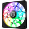 Ventilador Nox Slim Fan/ 12cm/ ARGB