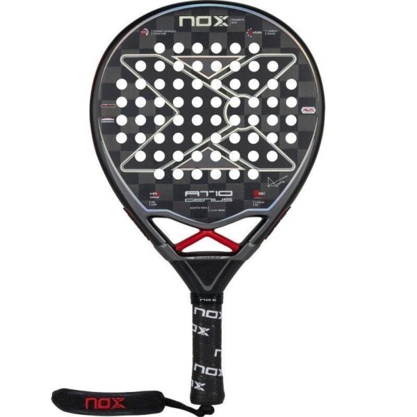 Pala de Pádel NoxSport AT10 Luxury Genius 18K 2023 - Agustín Tapia