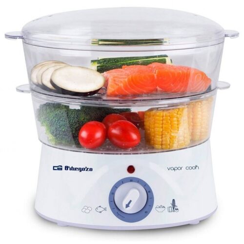 Vaporera Orbegozo CO 4000 - 5L con Temporizador y Parada Automática