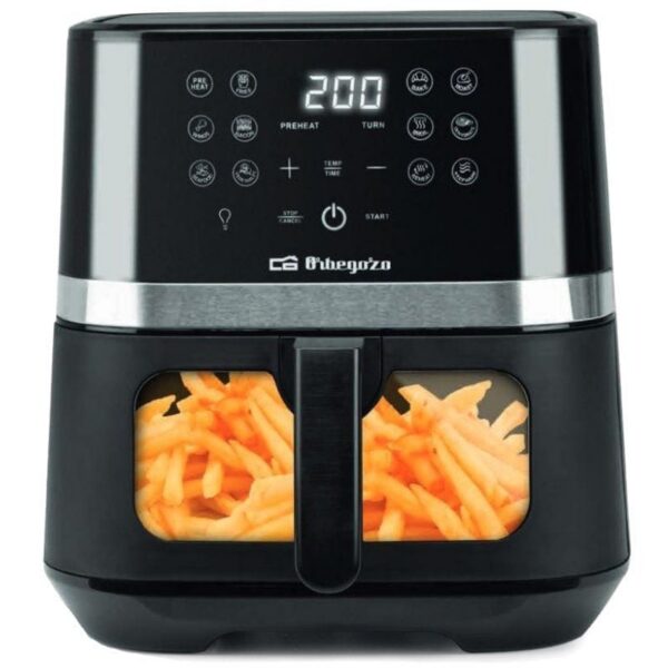 art_orb-pae-fre20fdr2068_1-1 Freidora por Aire Airfryer / Sin Aceite Orbegozo FDR 68/ 1800W/ Capacidad 6.5L