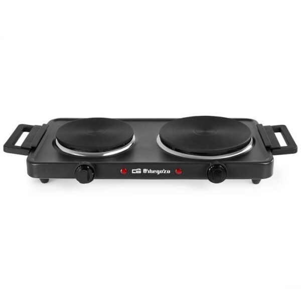 Cocina Eléctrica Orbegozo PE2855 - 2 Placas 1000W/1500W