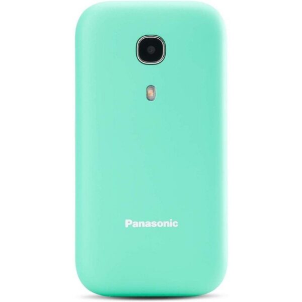 Teléfono Panasonic KX-TU400EXC para Mayores - Pantalla Táctil 2.4" - Turquesa