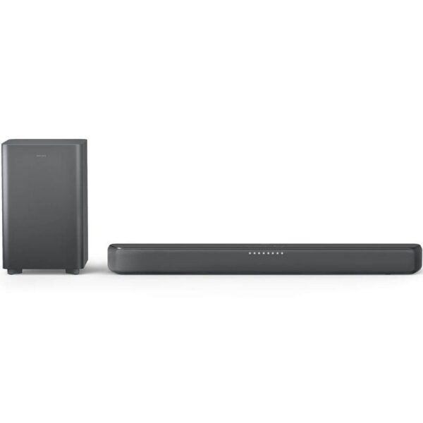 Barra de Sonido Philips TAB5309/10 - 240W Bluetooth, Subwoofer Inalámbrico y Sonido 3D