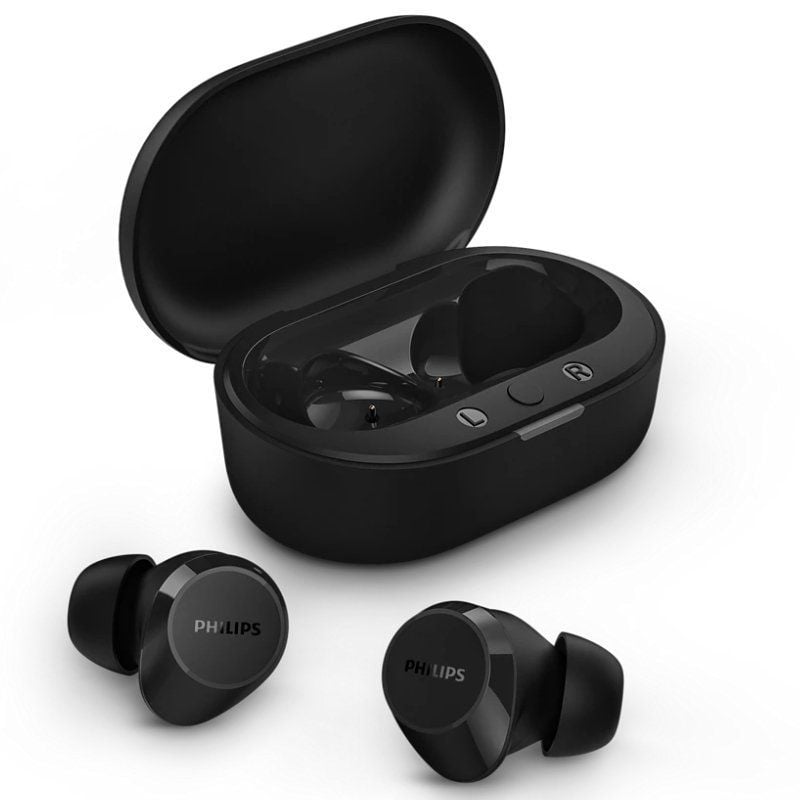 Auriculares Bluetooth Philips TAT1209 con Estuche de Carga - 18h Autonomía, Sonido HD y Resistentes al Agua