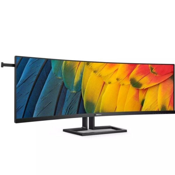 art_phil-m2045b1u6900c_2 Monitor Curvo Philips 45B1U6900C 44.5" - Dual QHD, USB-C, Regulable
