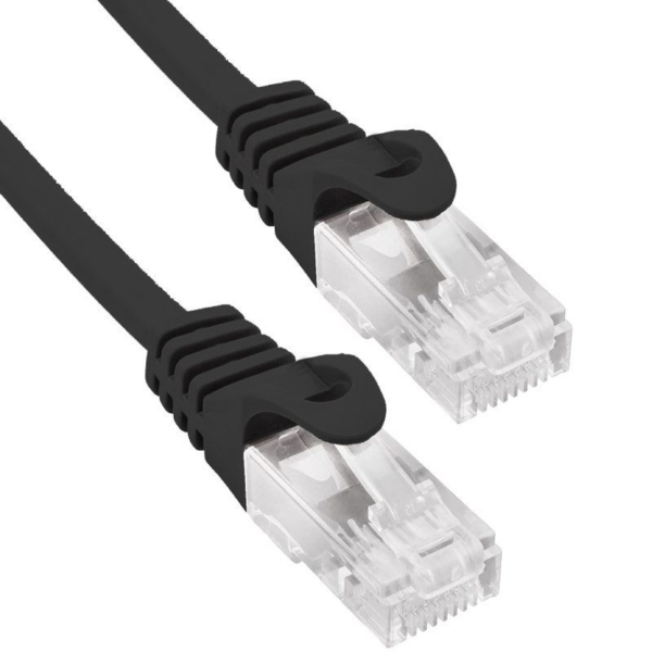 Cable de Red RJ45 UTP Phasak PHK 1702 Cat.6 - 2m Negro