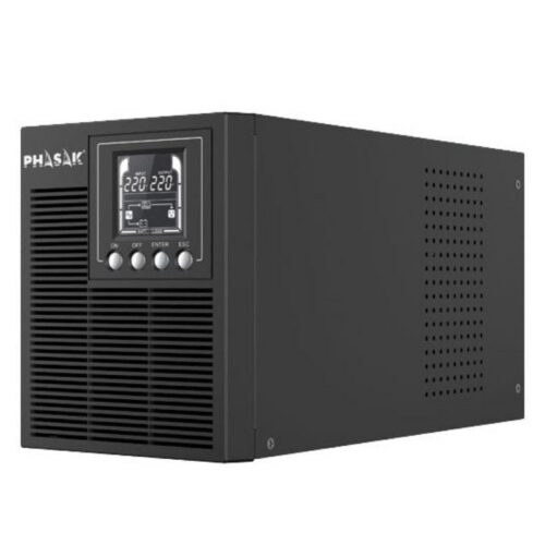 SAI Online Phasak 1000VA - 900W, 3 Salidas, Torre