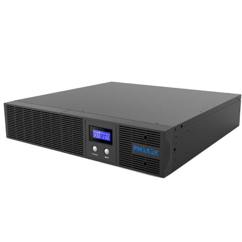 SAI Phasak Protekt Rack 1260VA - Protección Sinusoidal Pura para Servidores