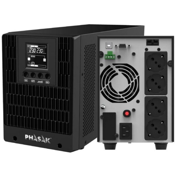art_phk-sai20200020va20on20lcd_2 SAI Online Phasak 2000VA - 1800W, 4 Salidas, Torre