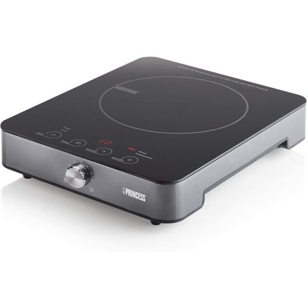 art_prin-pae-vitro20303010_2 Placa de Inducción Princess 303010 - 1800W, 200mm, Pantalla LED y Temporizador
