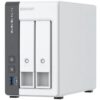 NAS QNAP TS-216G 2 Bahías 2.5GbE - Almacenamiento Inteligente para Hogar y Oficina