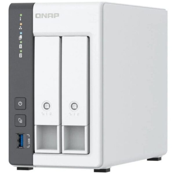 NAS QNAP TS-216G 2 Bahías 2.5GbE - Almacenamiento Inteligente para Hogar y Oficina