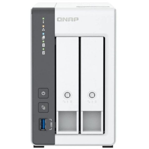 NAS QNAP TS-216G 2 Bahías 2.5GbE - Almacenamiento Inteligente para Hogar y Oficina