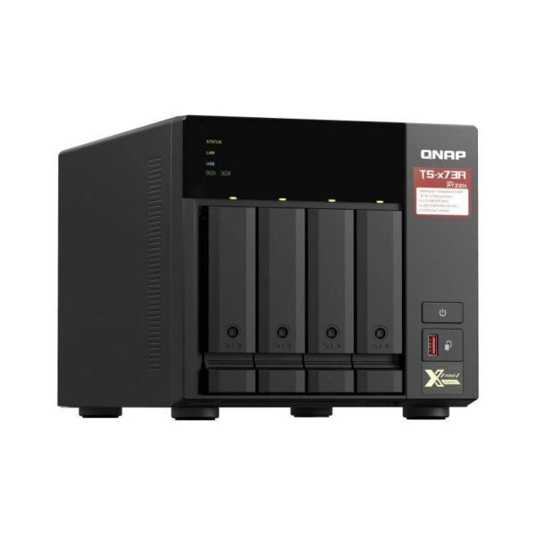 NAS QNAP TS-473A-8G - 4 Bahías, 8GB DDR4, 2.5GbE, PCIe Expansible