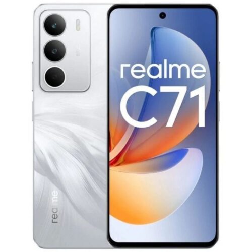Realme C71 8GB/256GB - Smartphone 6.67" Blanco Cisne - Potente y Elegante
