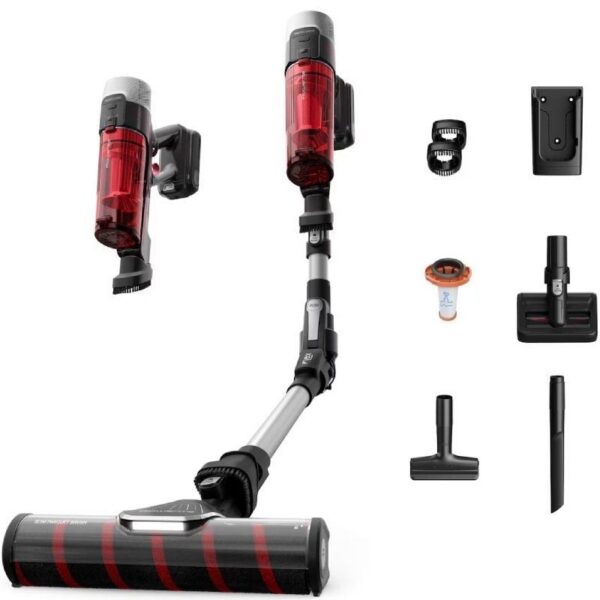 Aspirador Escoba Rowenta X-Force Flex 9.60 - 100 AW, 45 Min. Autonomía, Ideal para Mascotas