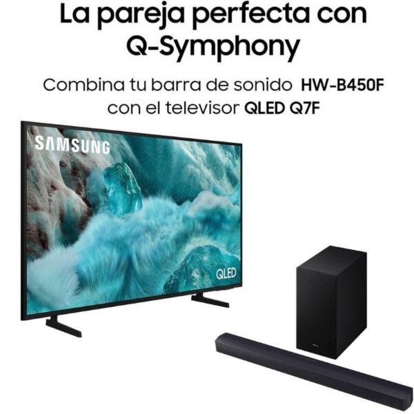 Barra de Sonido Samsung B450F 2.1 con Subwoofer Inalámbrico y Dolby Audio