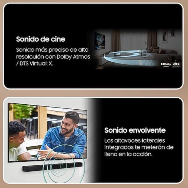 Barra de Sonido Samsung B650D Serie-B 3.1 con Subwoofer Inalámbrico y Dolby Atmos