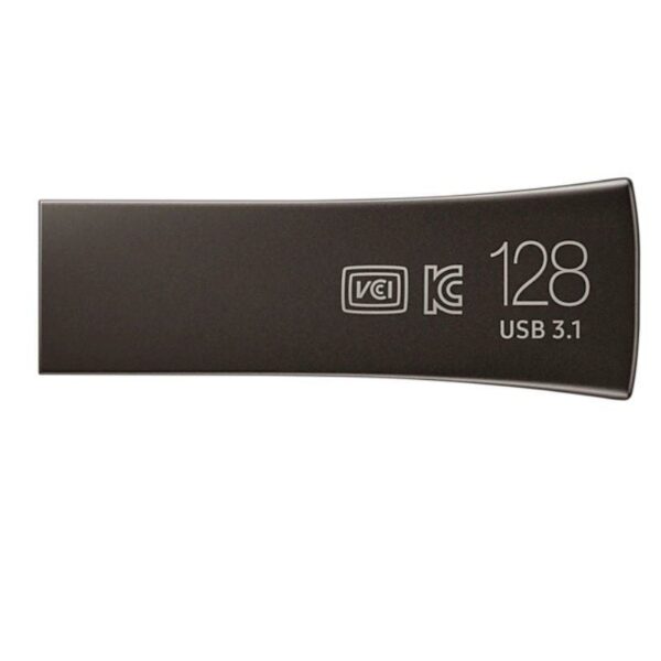 art_sam-jetflash20bar20p20128g20tgy_2 Pendrive Samsung BAR Plus 128GB - USB 3.1 Titan Gray, Velocidad 400MB/s
