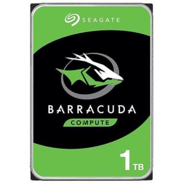 Disco Duro Seagate BarraCuda 1TB SATA III - Almacenamiento Rápido y Seguro