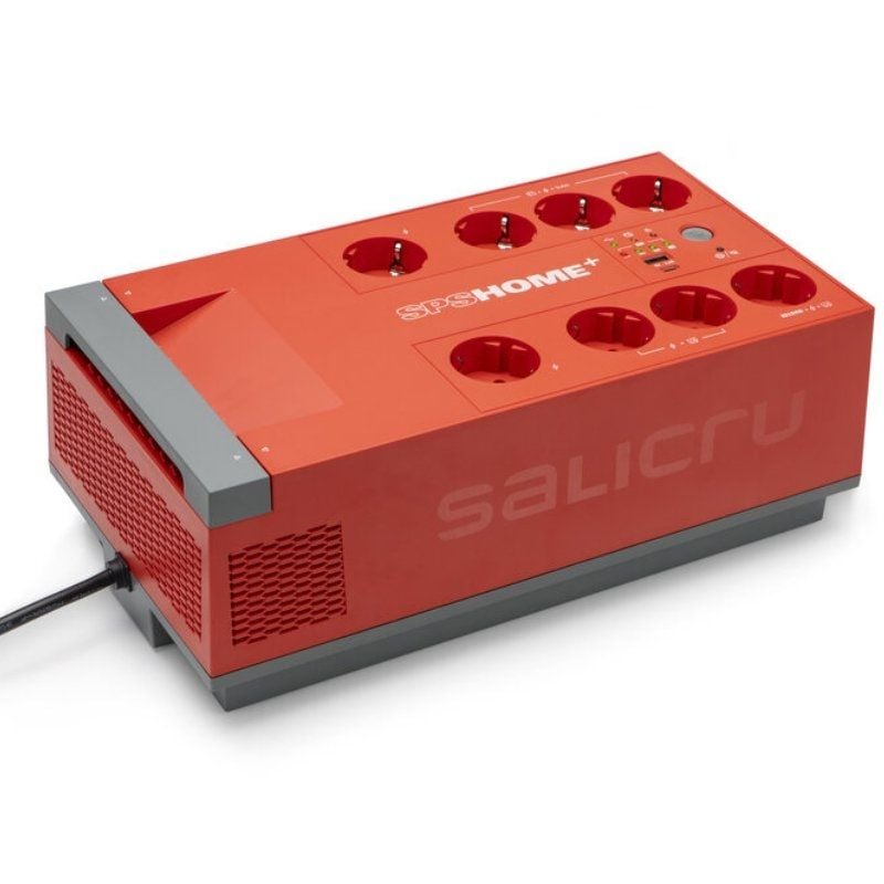 SAI Salicru SPS 1000+ 1000VA - 8 Salidas Rack, Protección Avanzada para Hogar y Oficina